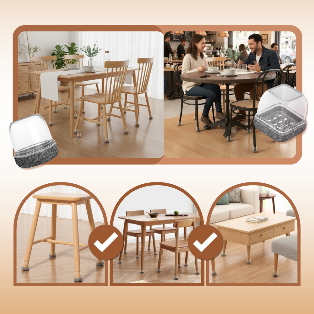 Protège pieds de meubles anti-rayures  - Ozerty