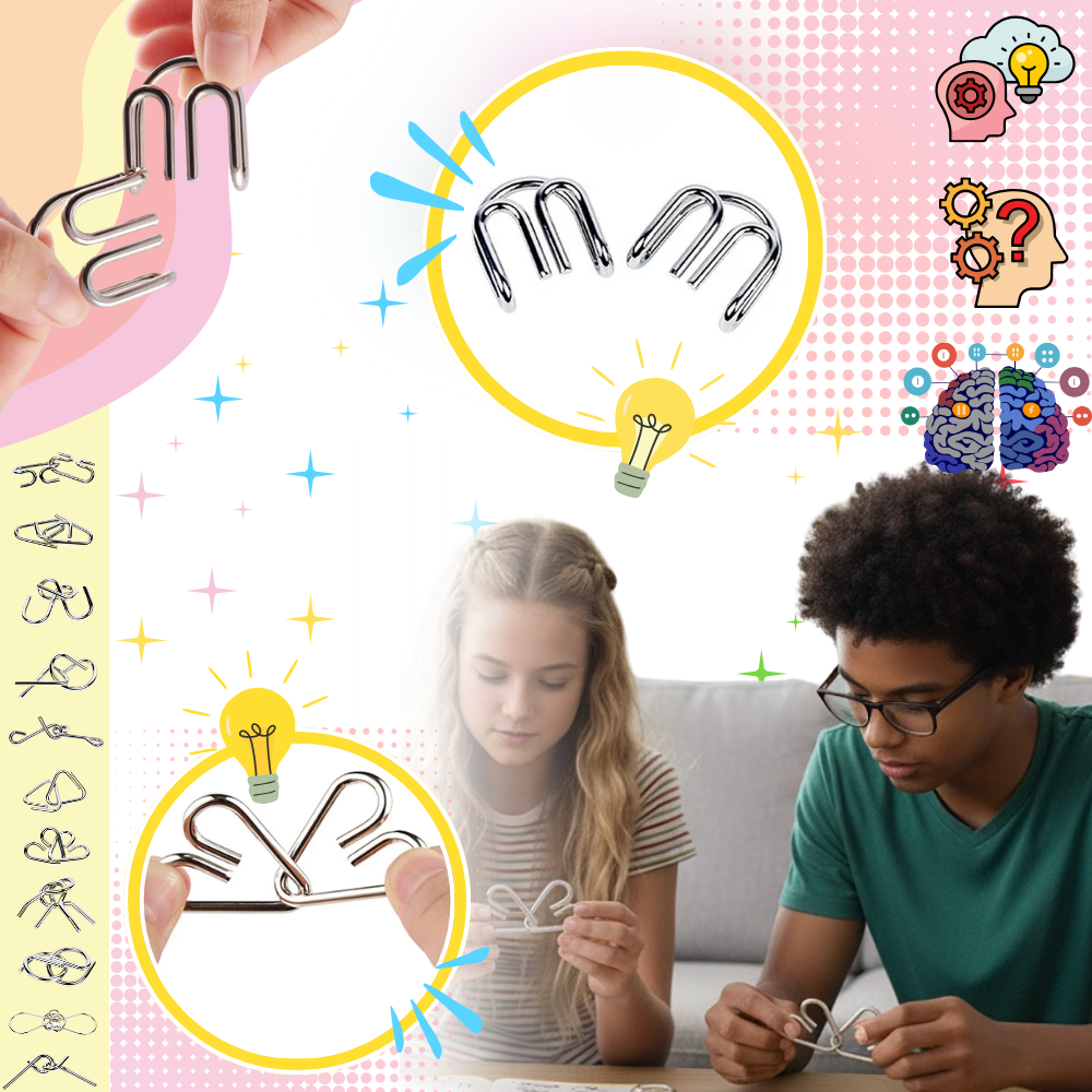 Puzzle Casse-tête en métal - Ozerty