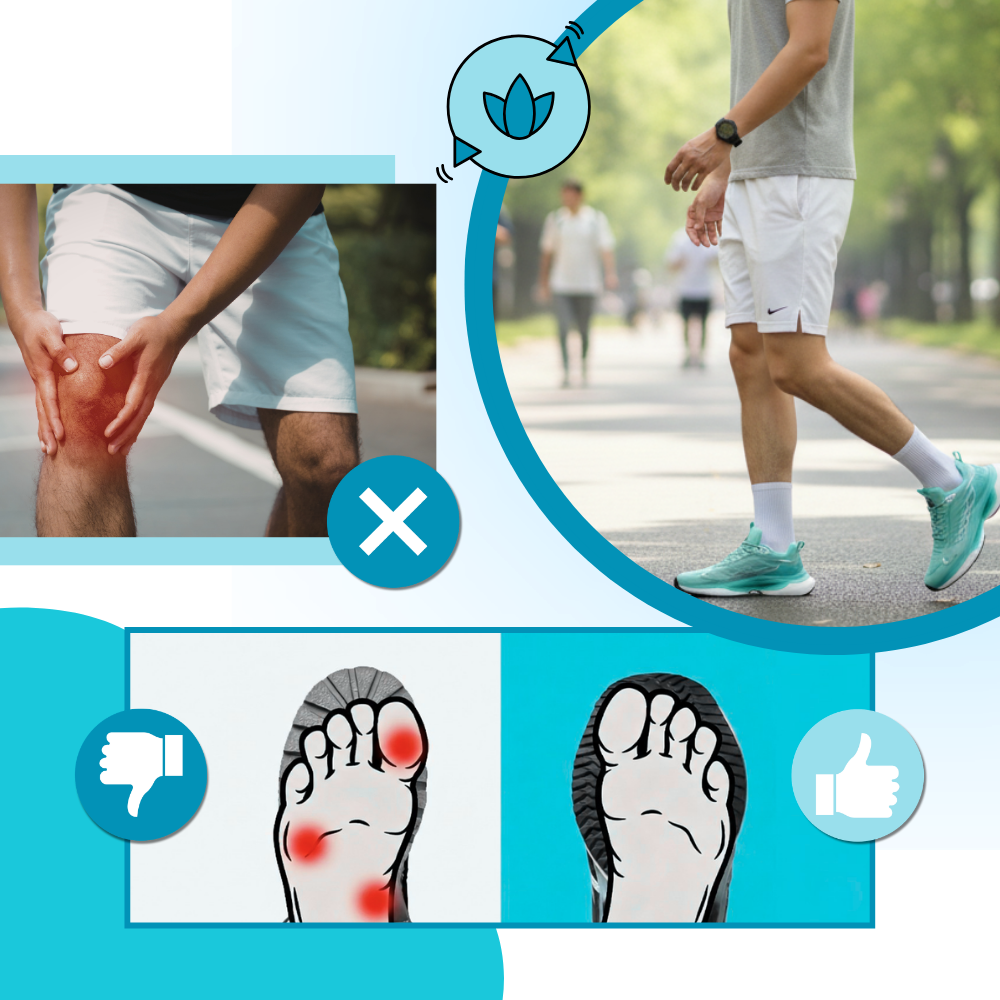 Chaussures de course rembourrées et respirantes - Ozerty