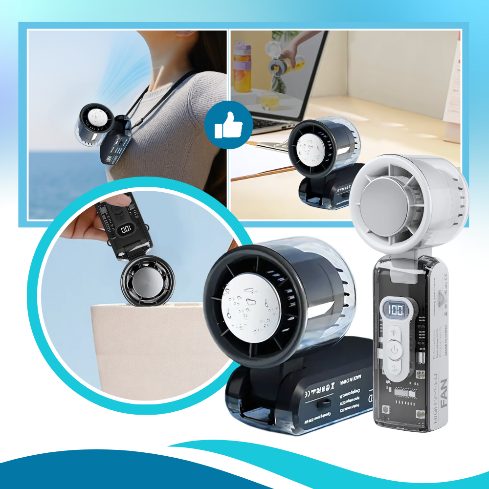 Mini ventilateur Turbo portatif - Ozerty
