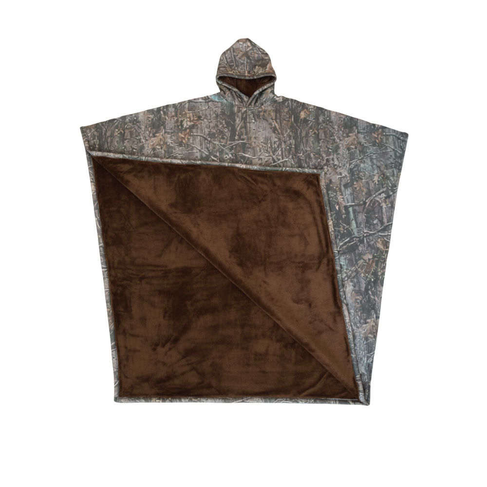 Cape couverture lestée à capuche -Vert militaire - Ozerty