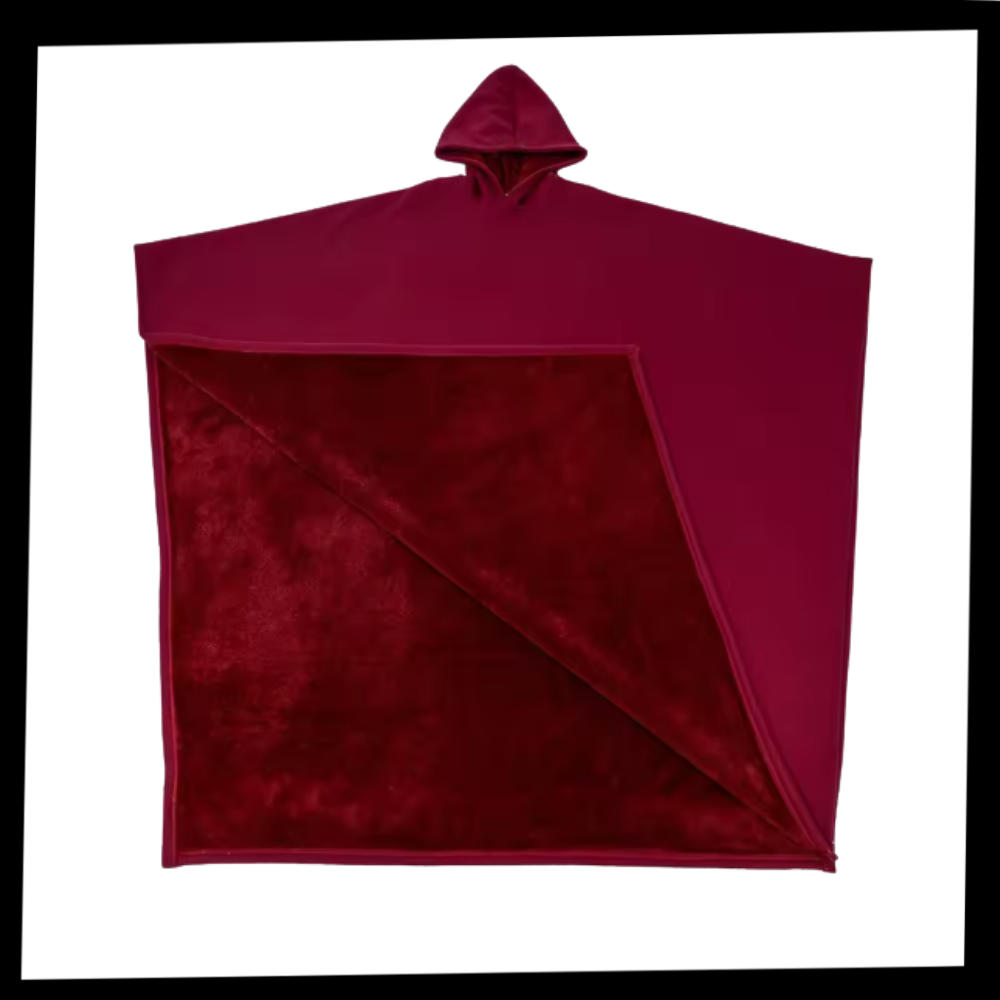 Cape couverture lestée à capuche - Ozerty