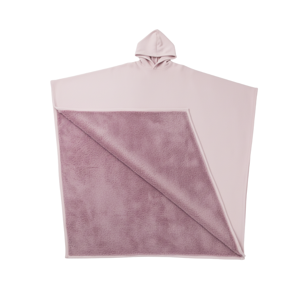 Cape couverture lestée à capuche -Rose - Ozerty