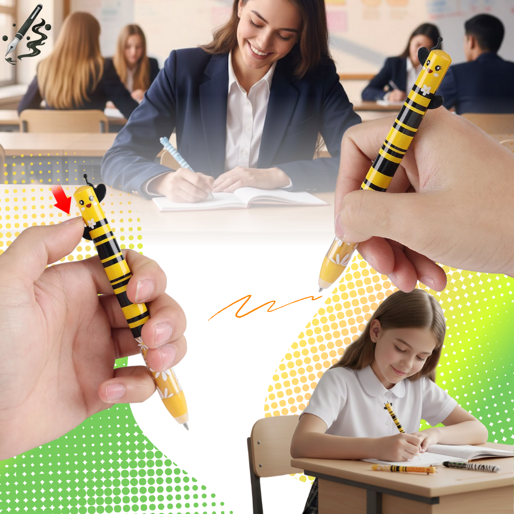 Stylos gel effaçable avec encre thermosensible - Ozerty