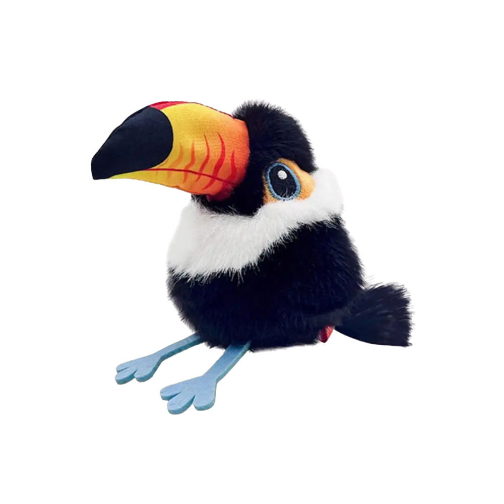 Jouet interactif oiseau pour chat -Oiseau à bec noir - Ozerty