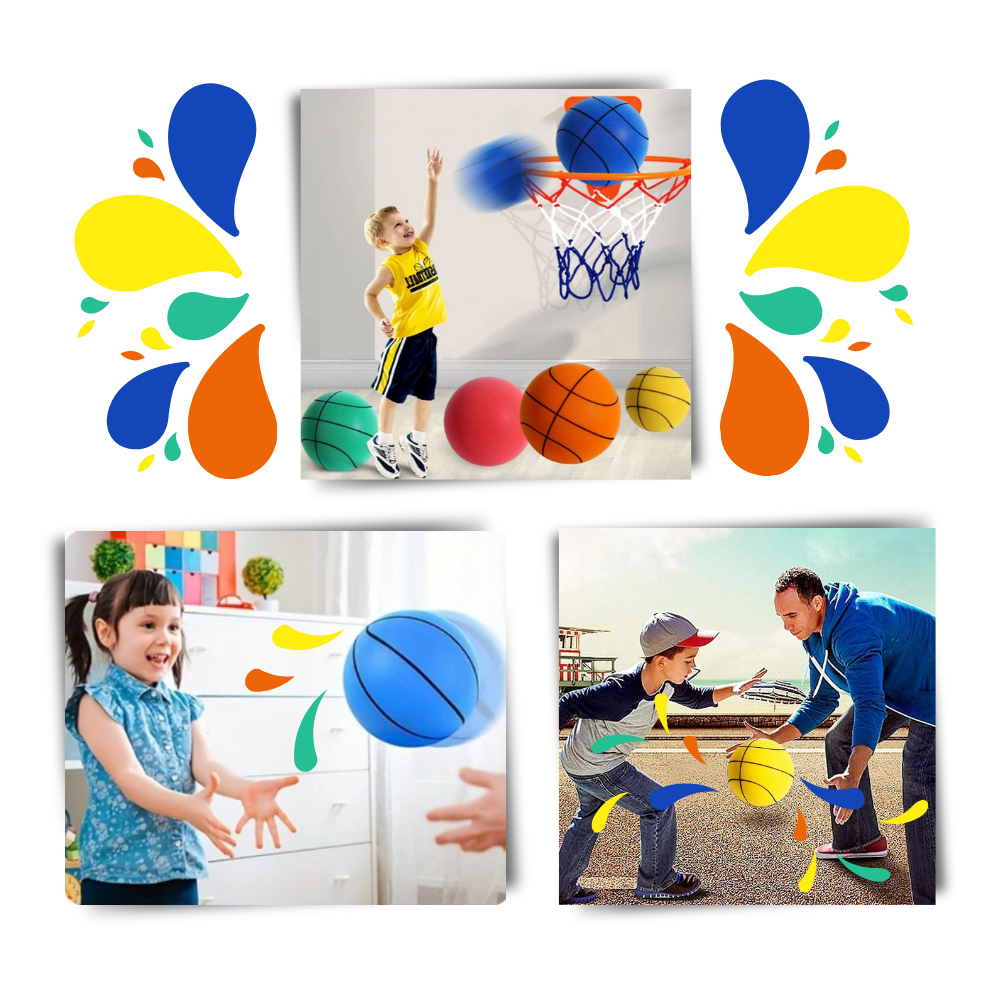 Basketball sans bruit Ballon silencieux Ballon de basket silencieux