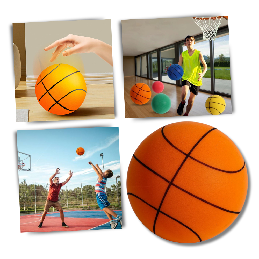 Ballon de basket silencieux, amusant et coloré

 - Ozerty
