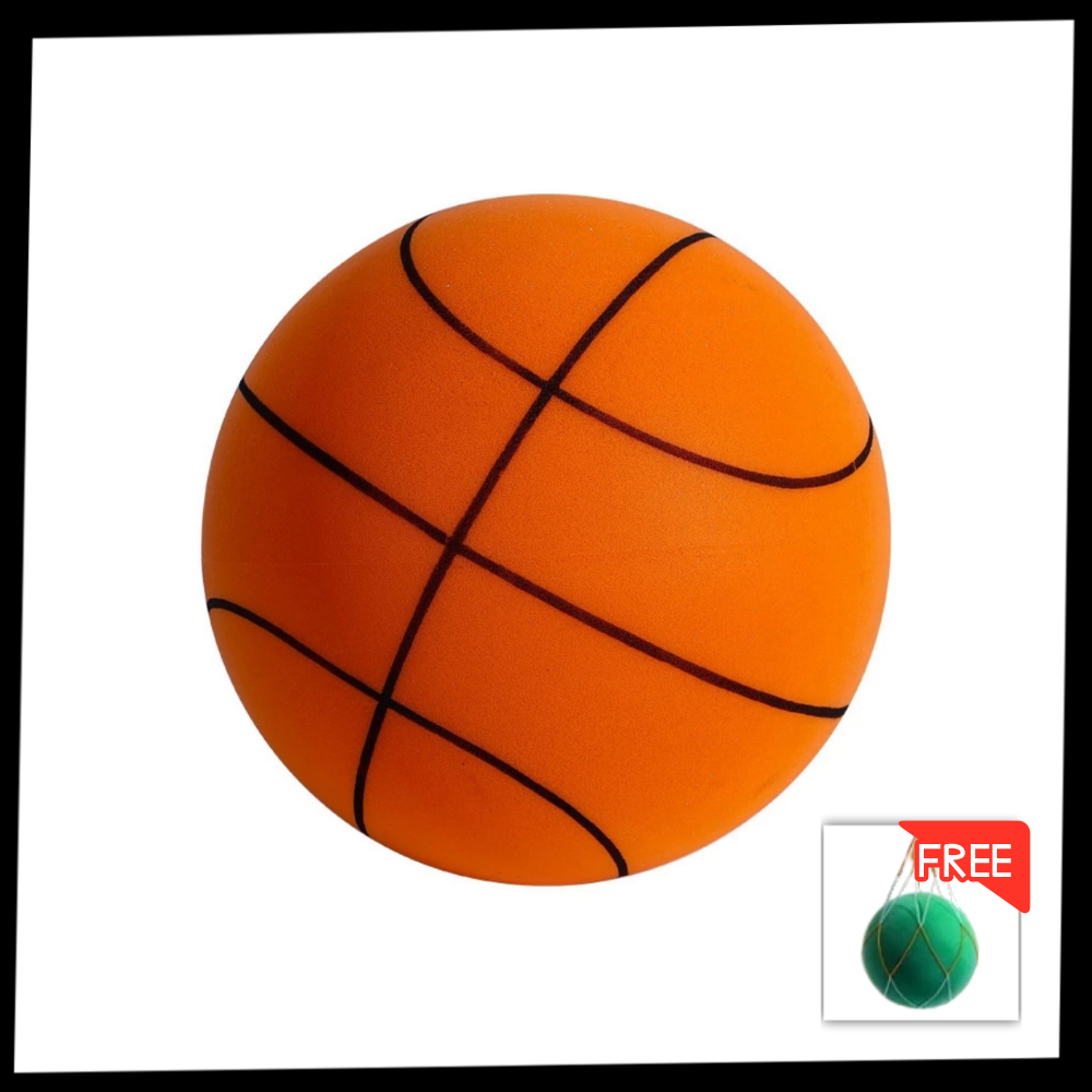 YIWONFU Ballon Basket Silencieux En Mousse – Basketball Muet Pour Entraînement Intérieur Sans Bruit, Rebond Silencieux