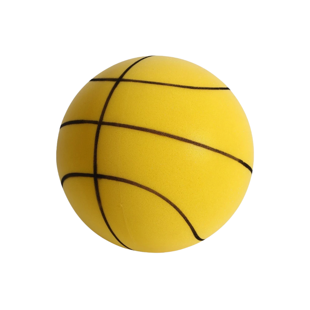 Ballon de basket silencieux, amusant et coloré

 -Jaune/22 cm - Ozerty