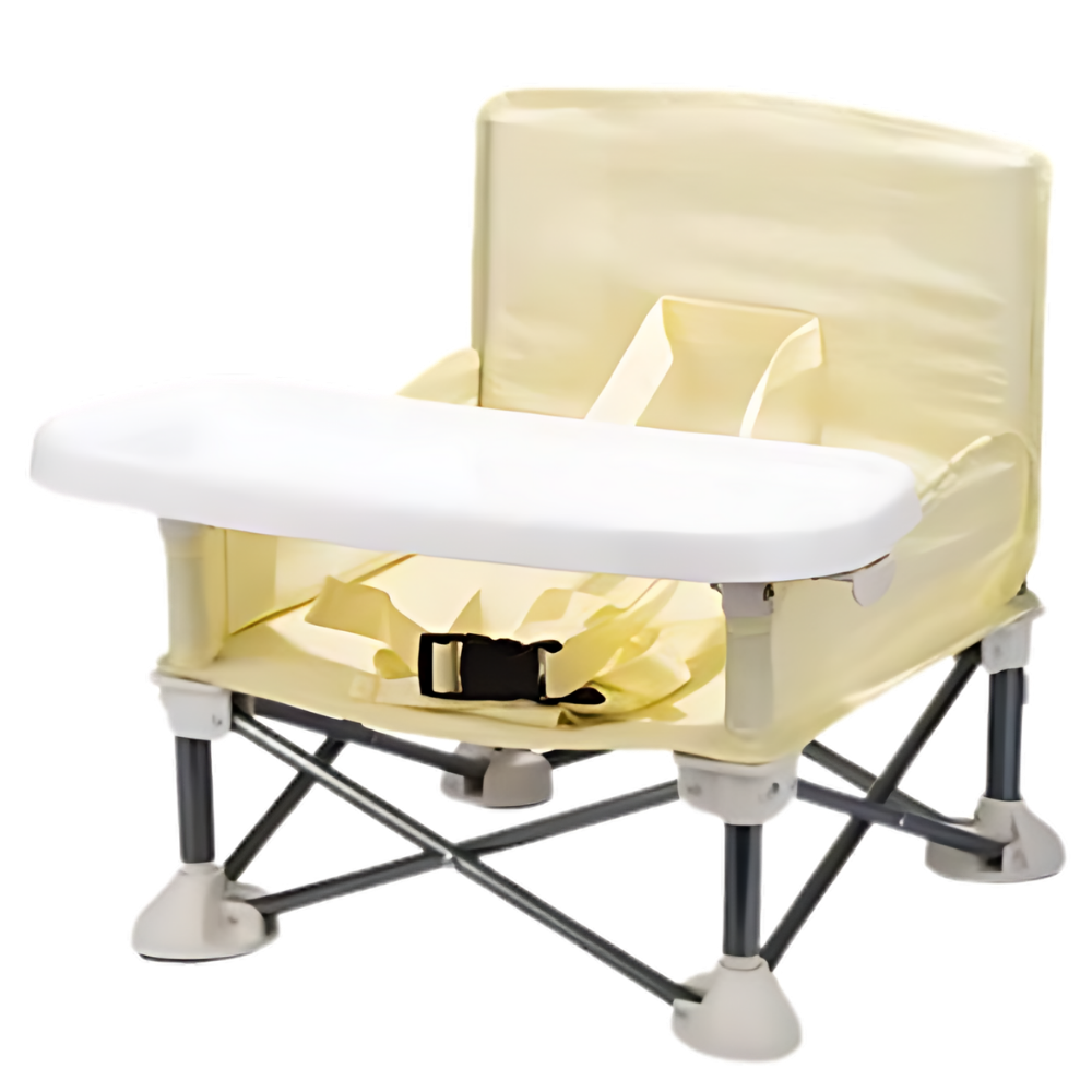 Chaise pliante compacte pour enfants -Jaune - Ozerty