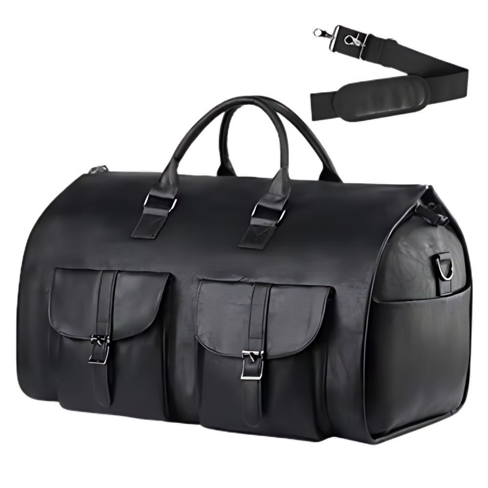 Sac de voyage convertible -Noir - Ozerty