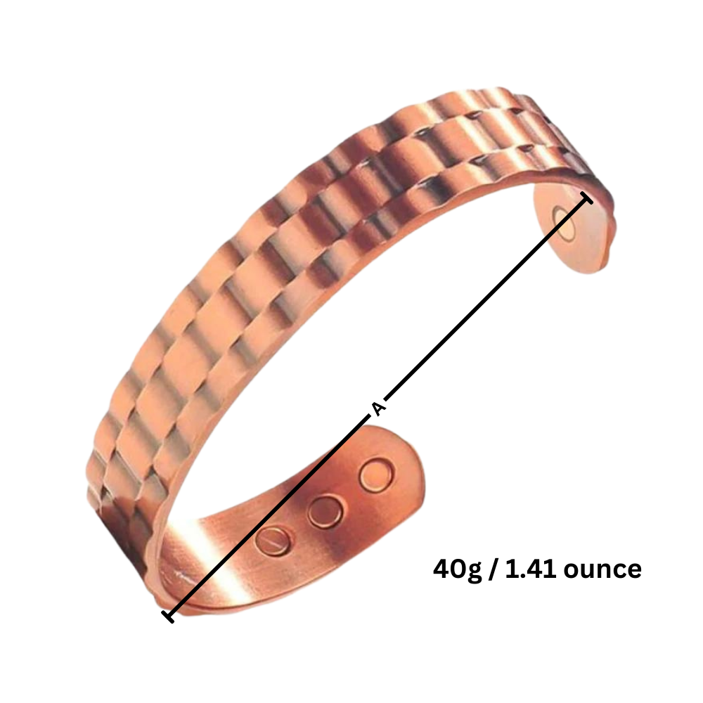 Bracelet de thérapie magnétique en cuivre - Ozerty