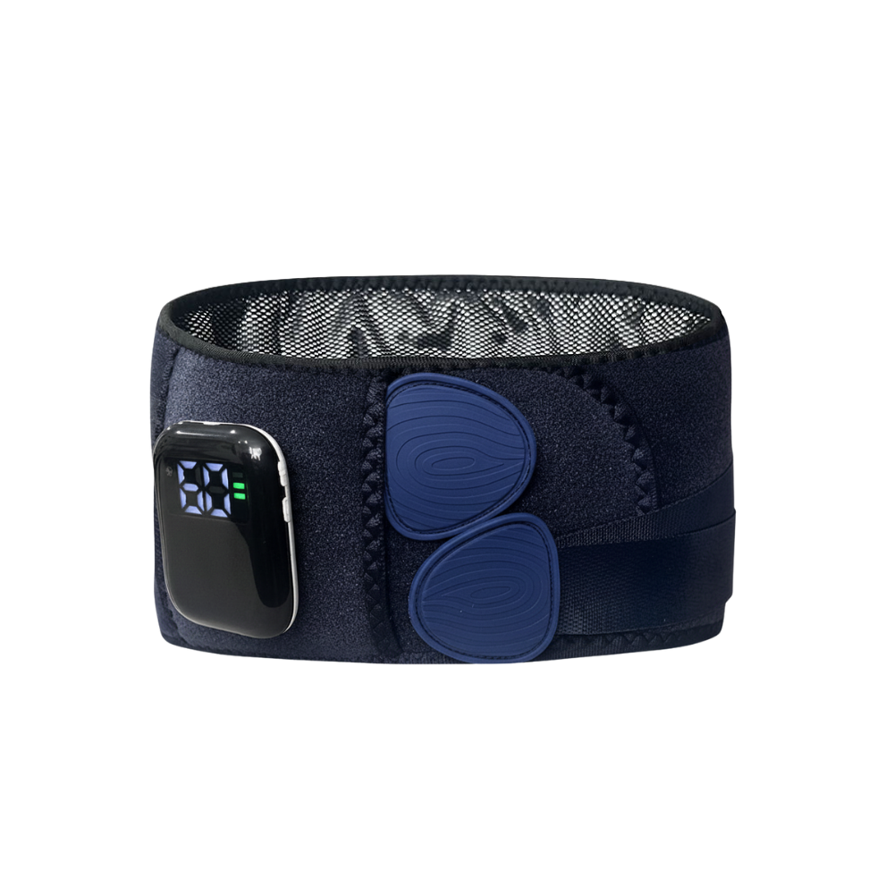 Ceinture massante et chauffante avec corset pour sciatique -Bleu marine - Ozerty
