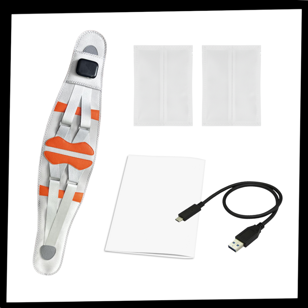 Ceinture massante et chauffante avec corset pour sciatique - Ozerty