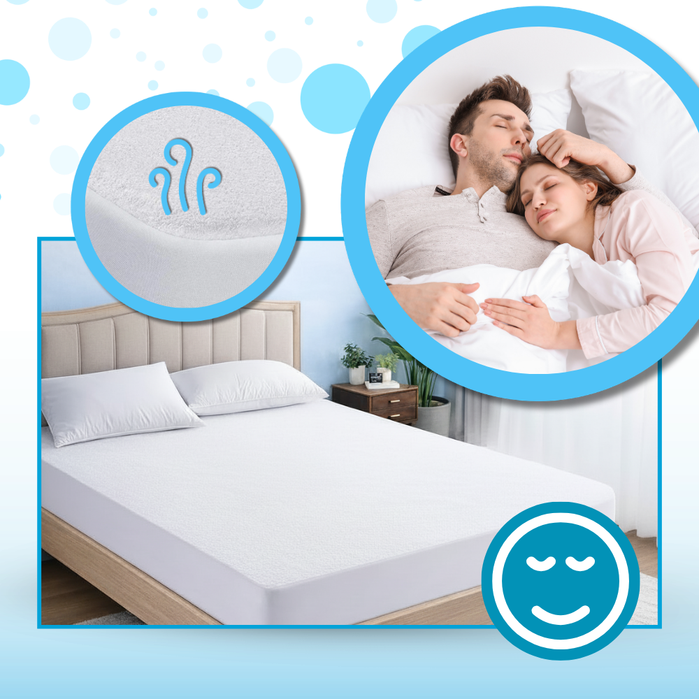 Protège-matelas imperméable et hypoallergénique - Ozerty