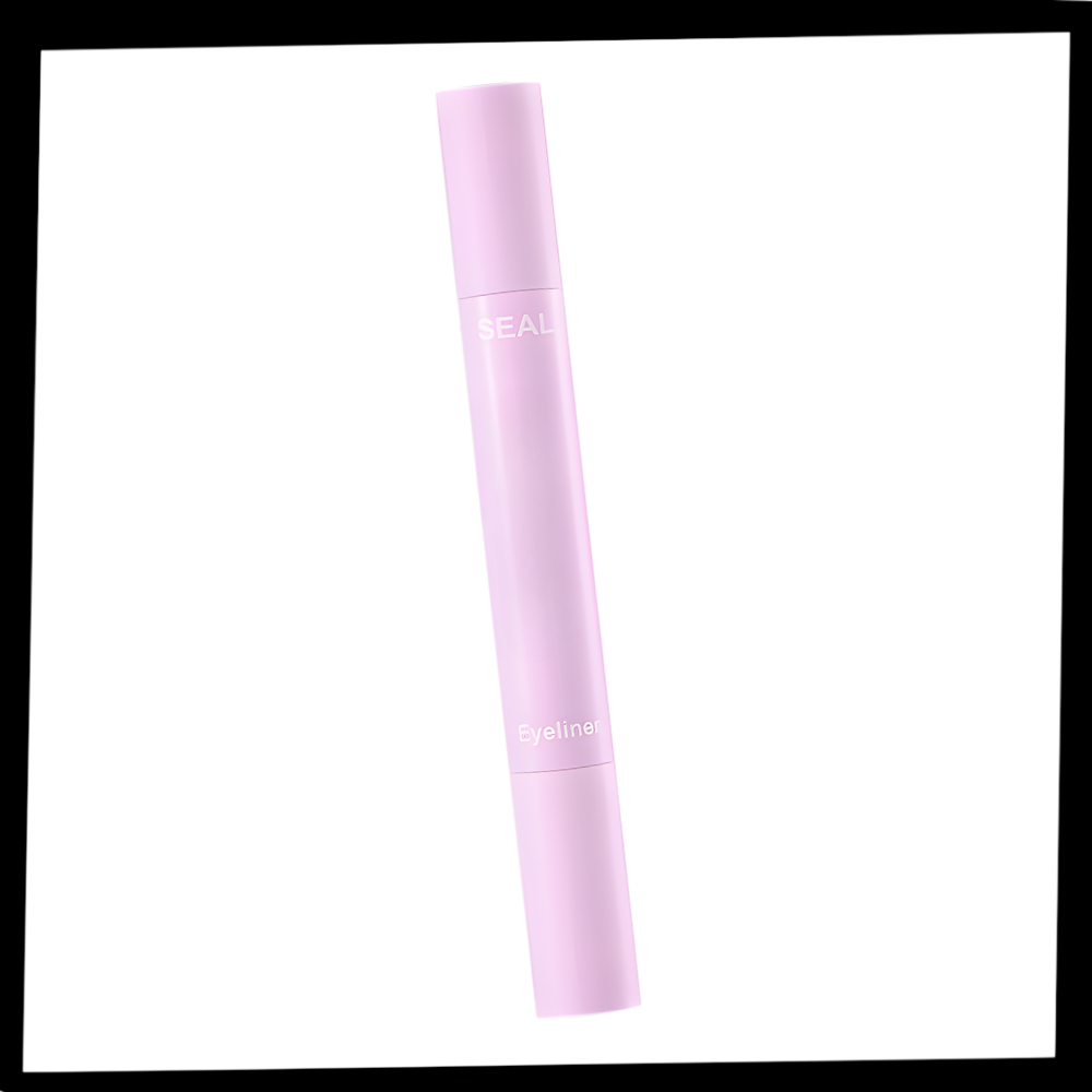 Eyeliner double têtes avec tampons de motifs - Ozerty