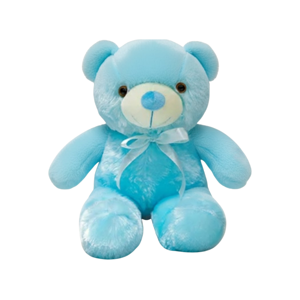 Peluche lumineuse LED en forme d'ourson