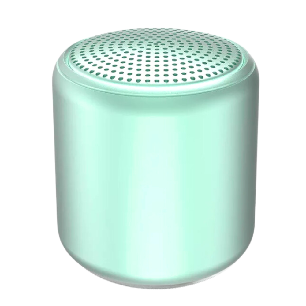 Mini enceinte bluetooth à basses profondes -Vert Matcha - Ozerty