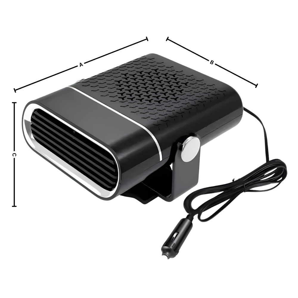 Dégivreur portable pour voiture 2 en 1 - Ozerty