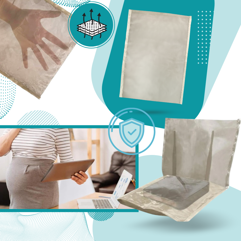 Housse de protection contre les champs électromagnétiques et les radiofréquences (EMF & RF) - Ozerty