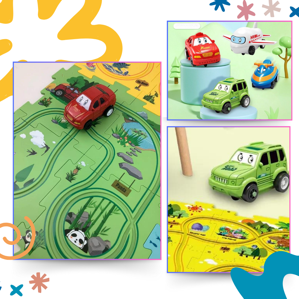 Jeu de piste ludique pour voitures électriques

 - Ozerty