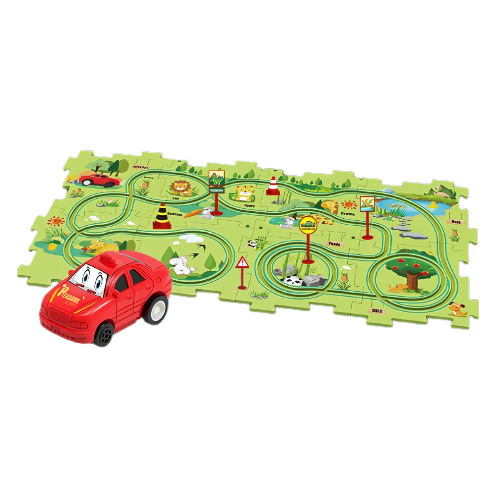 Jeu de piste ludique pour voitures électriques

 -Forêt/15 Pcs - Ozerty