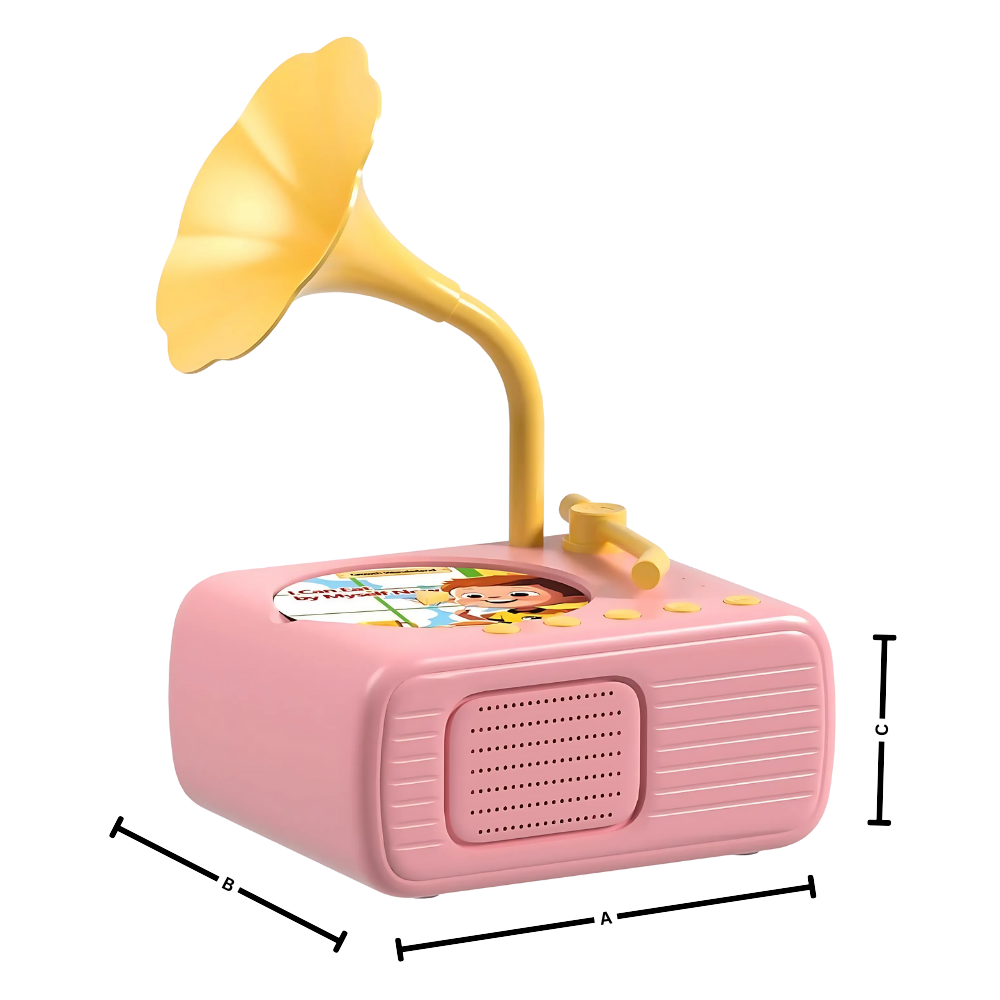 Jouet éducatif gramophone rétro - Ozerty