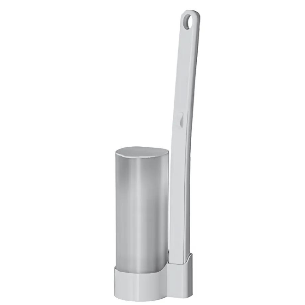 Brosse de toilette jetable pour un nettoyage efficace -Brosse blanche - Ozerty