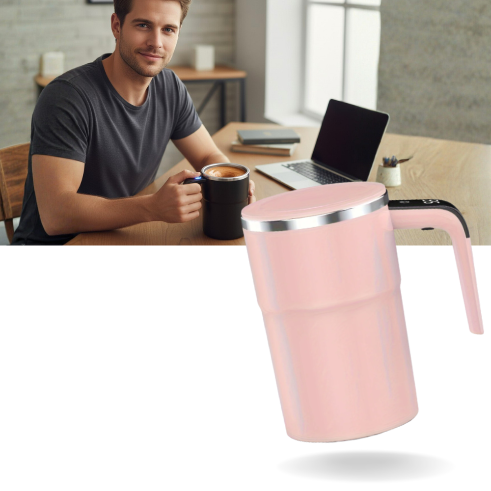 Tasse intelligente avec mélangeur automatique - Ozerty