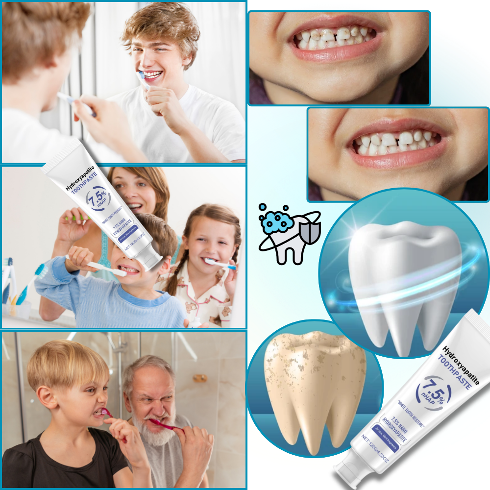 Dentifrice menthe renforçant l'émail - Ozerty