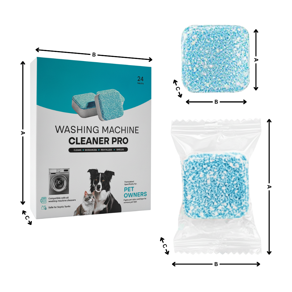 Tablettes nettoyantes aux enzymes pour lave-linge - Ozerty