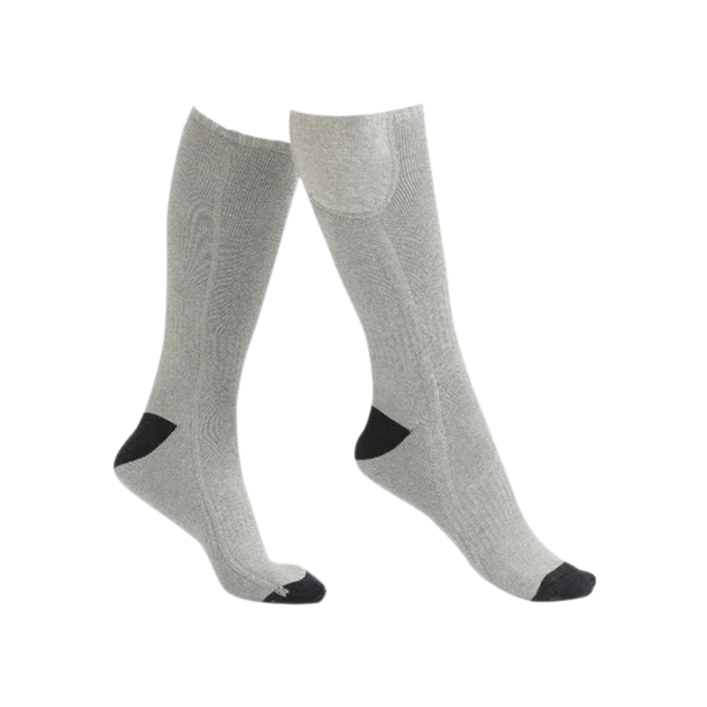 Chaussettes chauffantes électriques -Gris - Ozerty