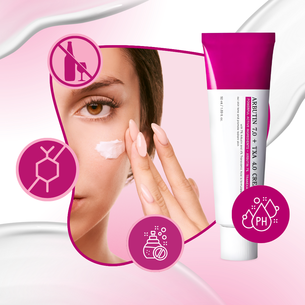 Crème à l'arbutine et à l'acide tranexamique - Ozerty