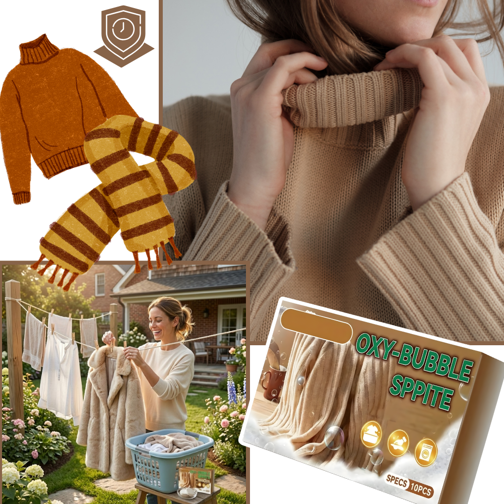 Produit anti-rétrécissement et régénérant pour pulls cachemire - Ozerty