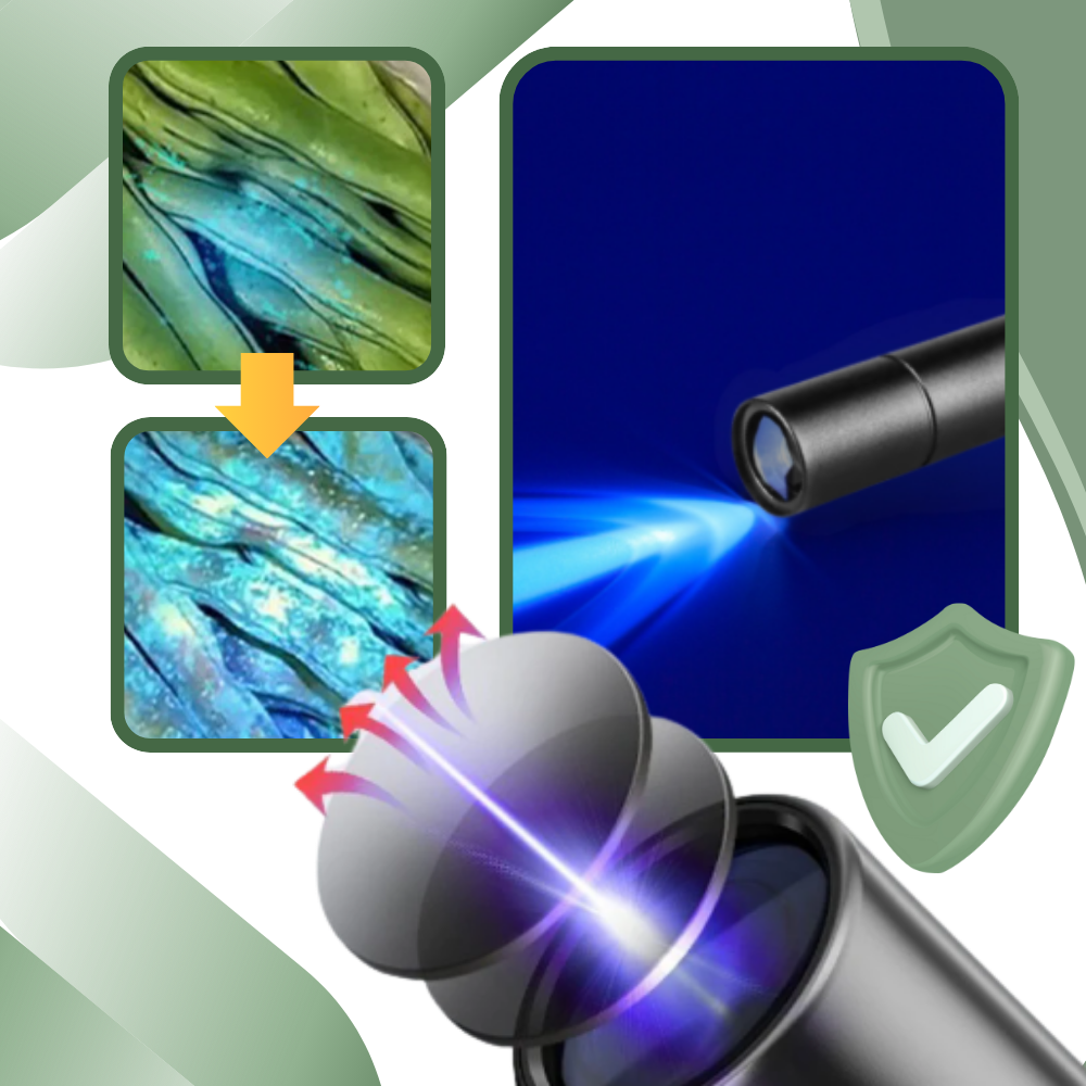 Lampe UV multi-usage pour inspection alimentaire - Ozerty