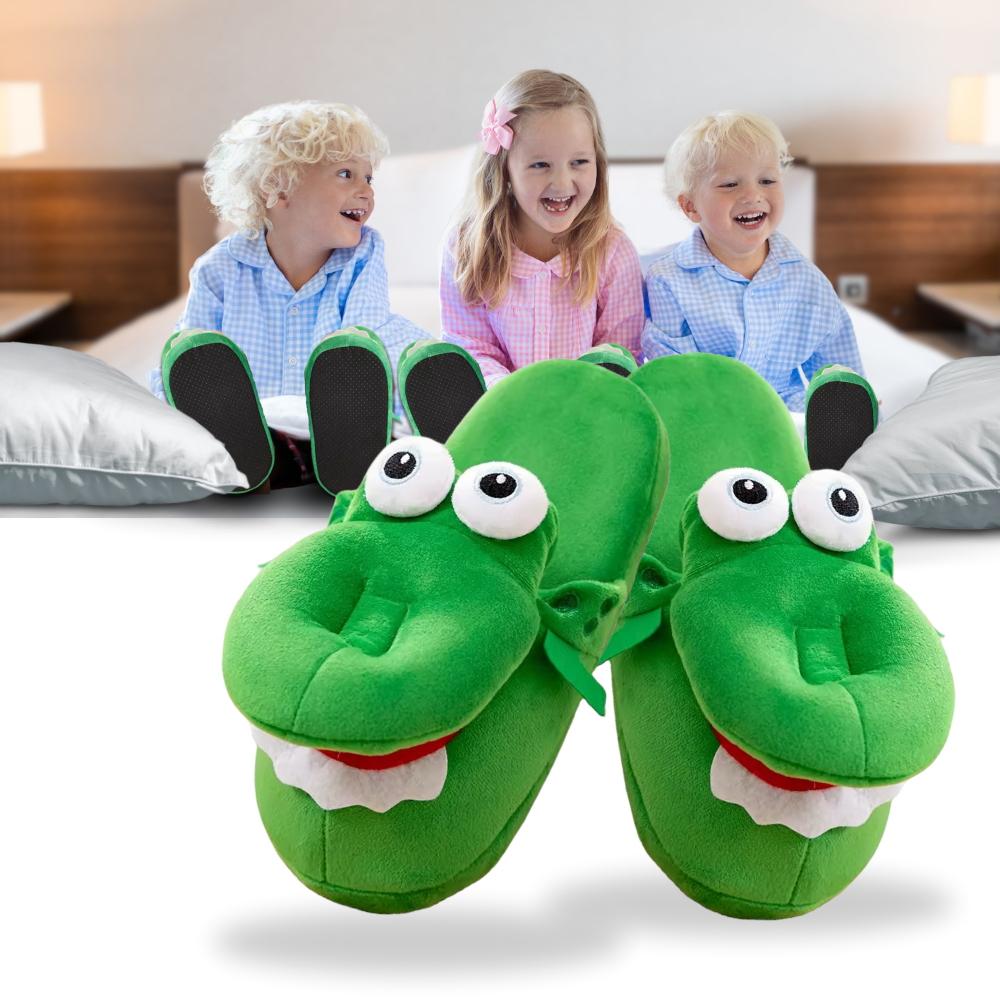 Chaussons crocodile amusants et confortables - Ozerty