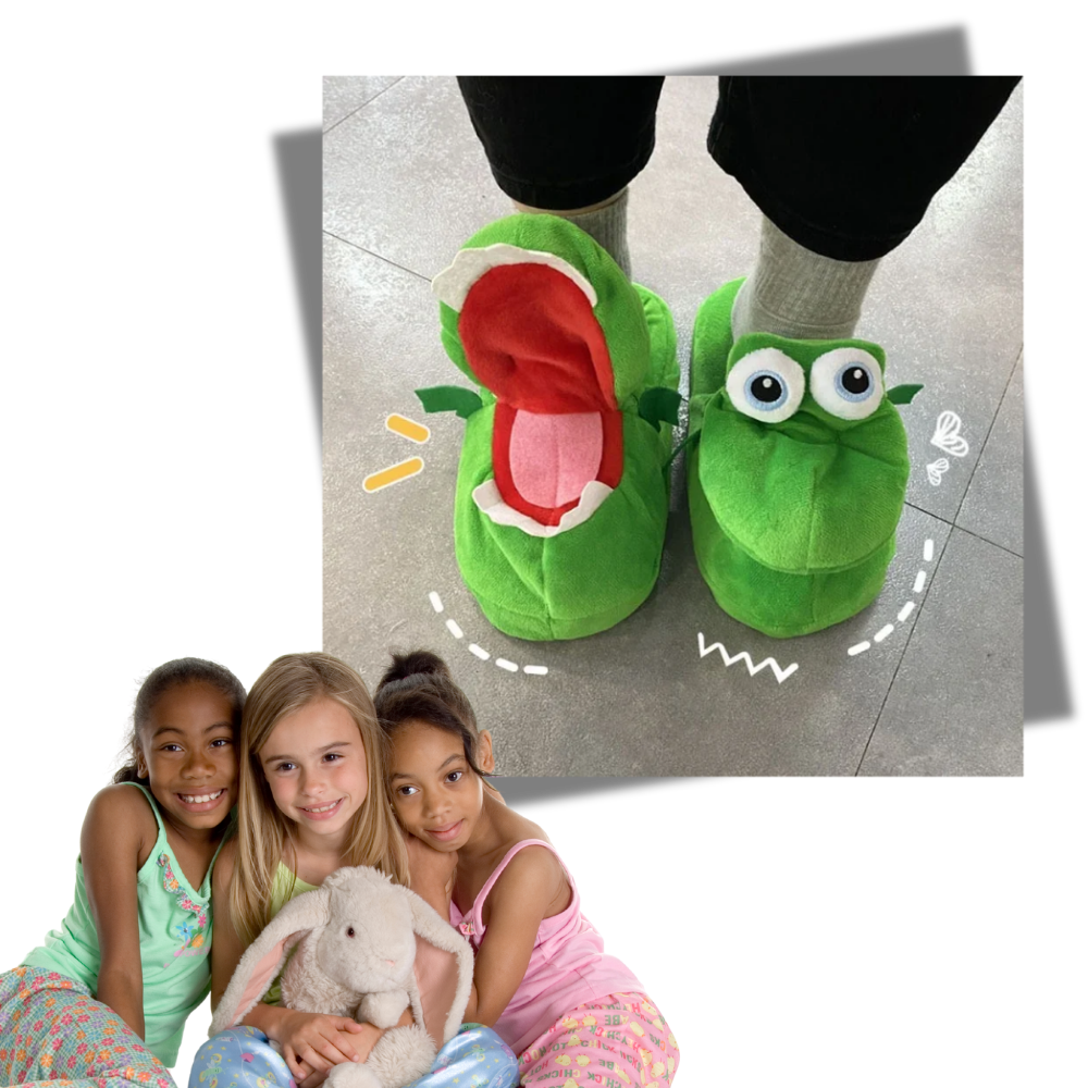 Chaussons crocodile amusants et confortables - Ozerty