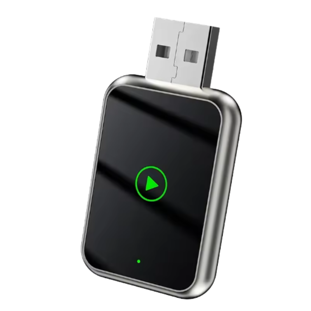 Adaptateur Carplay sans fil fonctionnel et pratique -Argent - Ozerty