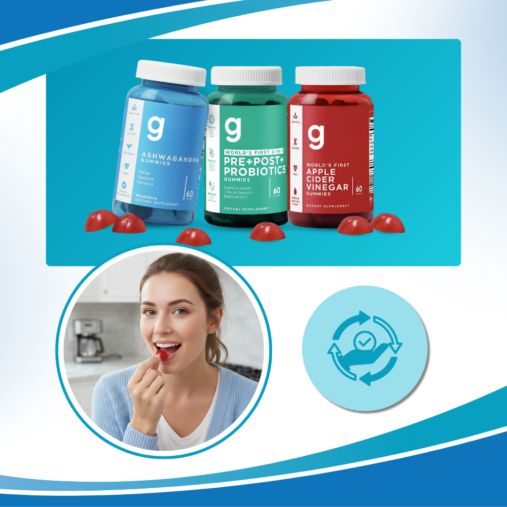 Gummies bien-être sans gluten - Ozerty