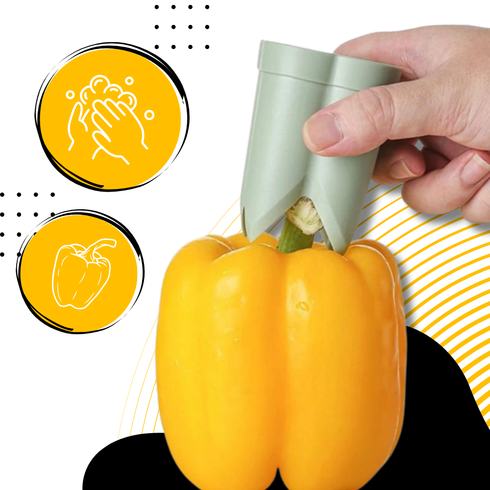 Dénoyauteur inoffensif de fruits et légumes - Ozerty