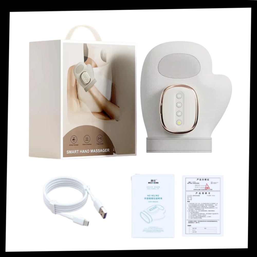 Gant de massage par compression thermique - Ozerty