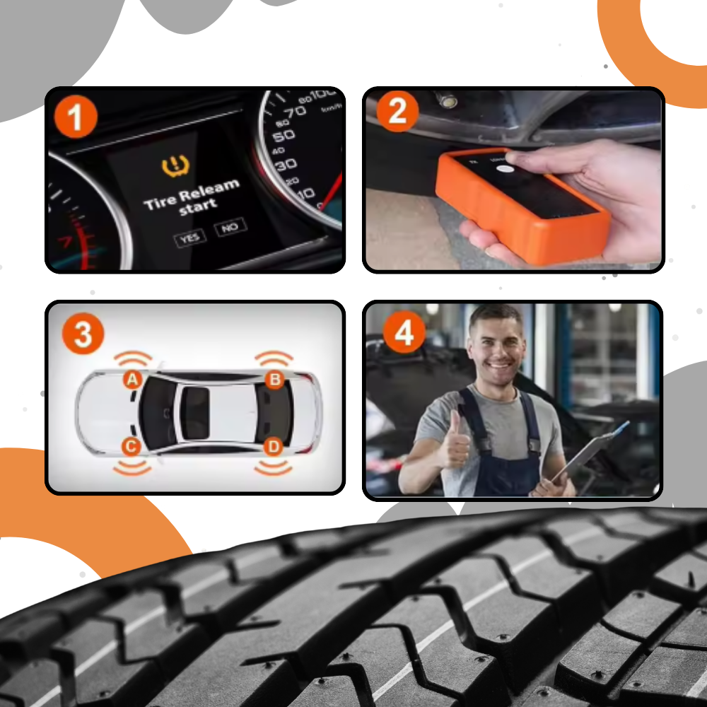 Outil de réapprentissage TPMS haute précision - Ozerty