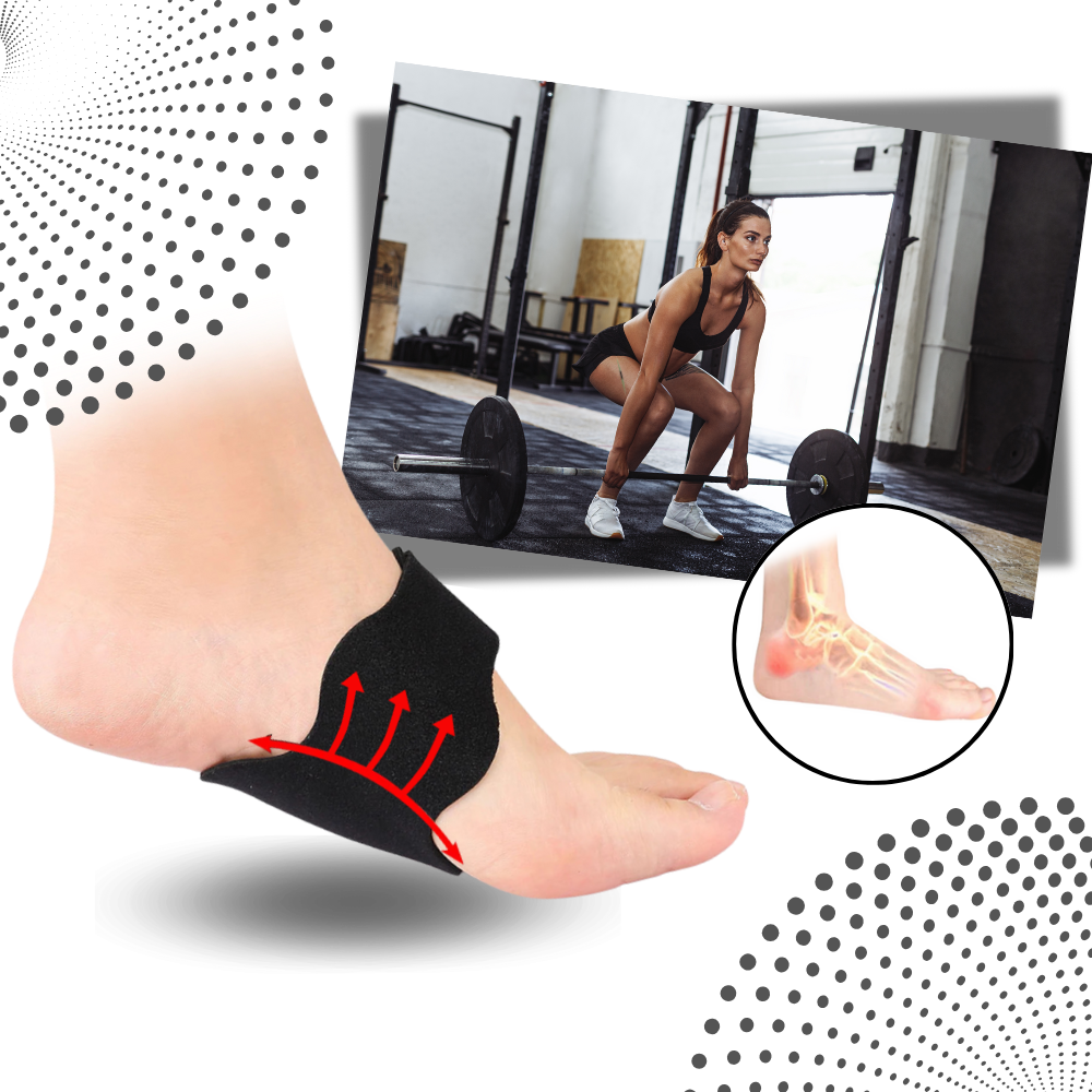 Support de voûte plantaire pour l'alignement des pieds - Ozerty