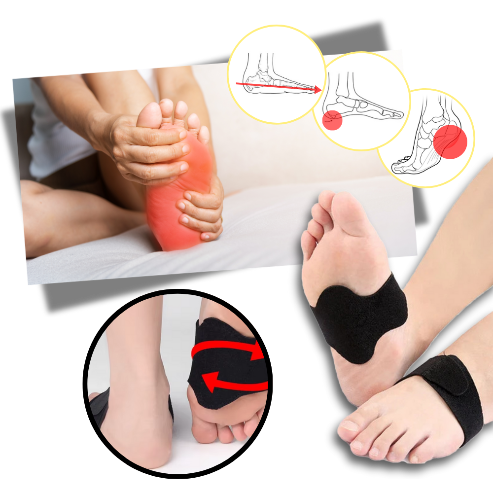 Support de voûte plantaire pour l'alignement des pieds - Ozerty