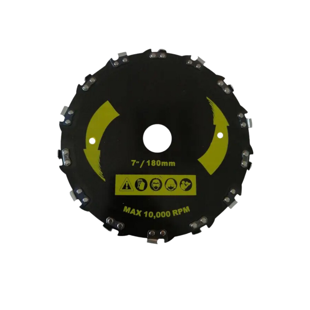 Scie circulaire pour coupe-bordures en acier à grande vitesse

 -180 mm - Ozerty