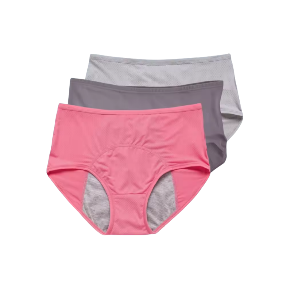 Culotte haute taille pour incontinence urinaire -Floraison - Ozerty