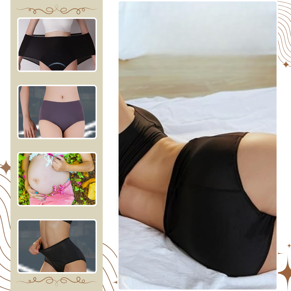 Culotte haute taille pour incontinence urinaire - Ozerty