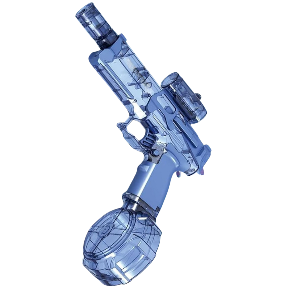 Jouet pistolet à eau électrique -Bleu - Ozerty