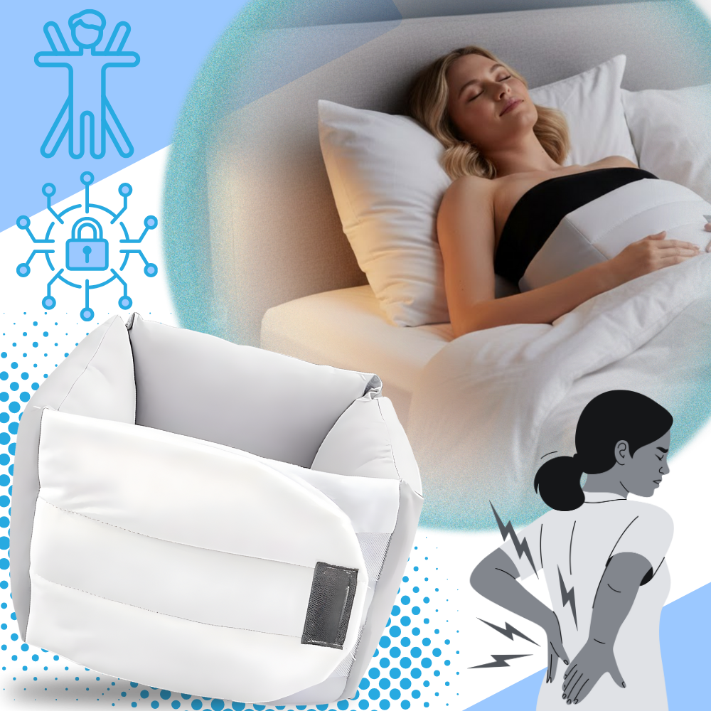 Ceinture de support dorsal en soie glacée - Ozerty