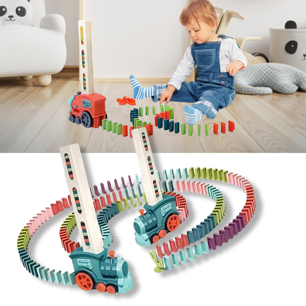 Train domino interactif automatique - Ozerty